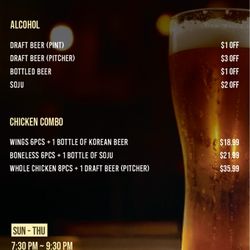 bb.q Chicken North Scottsdale - Happy Hour Menu