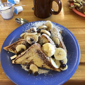 Stack'em High Pancakes & So Forth - Chocolate Monkey French Toast. - Pancakes Near Me - Kill Devil Hills, North Carolina Stack'em High Pancakes & So Forth - Chocolate Monkey French Toast. - Pancakes Near Me - Kill Devil Hills, North Carolina