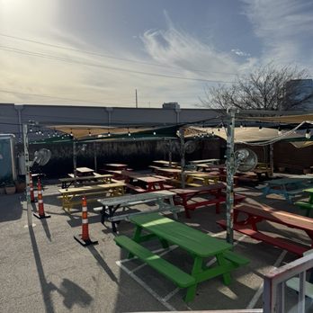 Hopsquad Brewing - Outdoor seating - Breweries Near Me - Austin, Texas