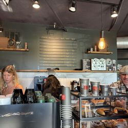 Urban Sailor Coffee - Order counter and menu