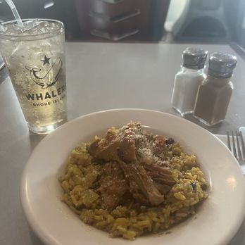 Windsock Inn - Spanish Pork aka Pernil Yellow Rice Black Beans - Dive Bars Near Me - Stratford, Connecticut