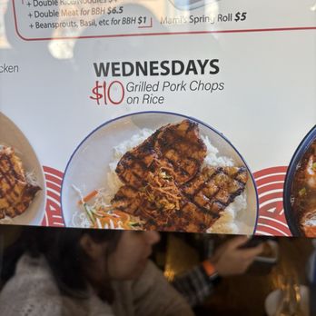 Chào Mámi - The sign featuring the Wednesday SPecial - Vietnamese Near Me - Burnaby, British Columbia