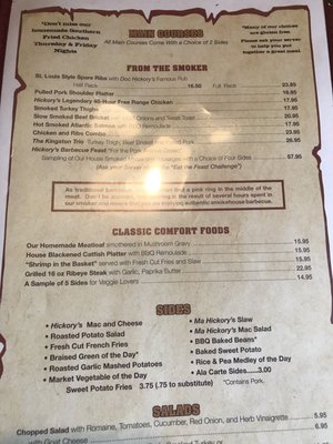 Menu photo 4 Hickory BBQ & Smokehouse Kingston, NY Menu photo 4 Hickory BBQ & Smokehouse Kingston, NY