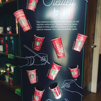 Starbucks - I love their seasonal red cups :) - Coffee & Tea Near Me - Hendersonville, North Carolina