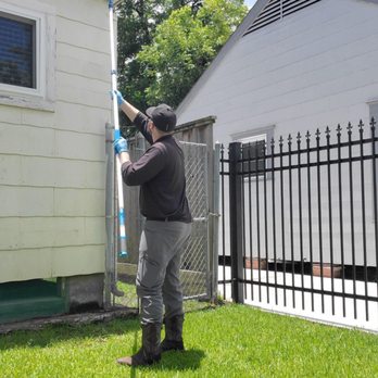 TruForce Pest Control - Removing unsightly spiderwebs - Pest Control Near Me - Spring, Texas