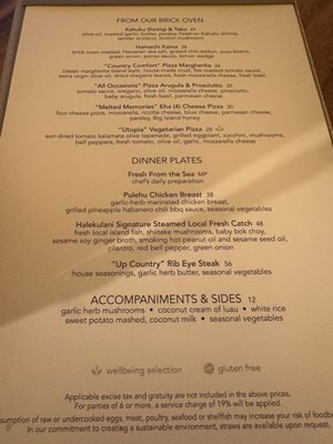 Menu photo 4 Earl’s Honolulu, HI