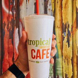 Tropical Smoothie Cafe - Bahama Mama smoothie