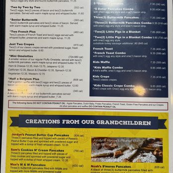 The Original Pancake House - the menu - Breakfast & Brunch Near Me - Rockville, Maryland