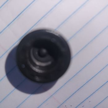 The A/C Guys - This is a photo of a cap put on my ac refrigerant valve. See that little button...it was pushing against the valve causing a slow leak - Heating & Air Conditioning/HVAC Near Me - Brunswick, Georgia The A/C Guys - This is a photo of a cap put on my ac refrigerant valve. See that little button...it was pushing against the valve causing a slow leak - Heating & Air Conditioning/HVAC Near Me - Brunswick, Georgia