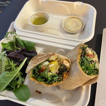 Sea Salt Healthy Kitchen - Veggie wrap. - Salad Near Me - St. Simons, Georgia