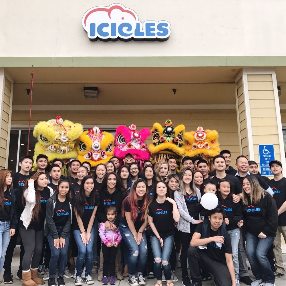 Icicles - Grand Opening - Desserts Near Me - Newark, California Icicles - Grand Opening - Desserts Near Me - Newark, California