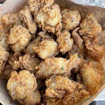 Grains - Popcorn "Chicken" - Vegan Near Me - San Diego, California Grains - Popcorn "Chicken" - Vegan Near Me - San Diego, California