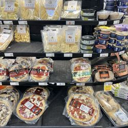 Pizza and cheese and things