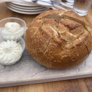 The Crab Pot - Sourdough Loaf & Butter - Seafood Near Me - Long Beach, California