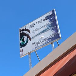 Luis del Valle, MD - Business sign.