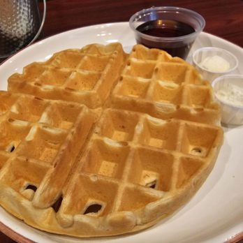 Silverback Breakfast & Cafe - Belgian waffle..it comes with fruits and anything else but I like mine plain. - Cafes Near Me - Vista, California Silverback Breakfast & Cafe - Belgian waffle..it comes with fruits and anything else but I like mine plain. - Cafes Near Me - Vista, California