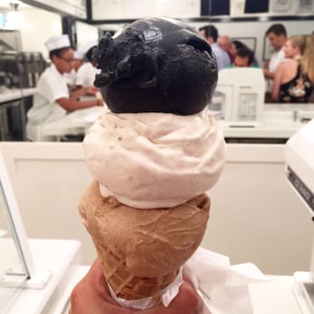 Morgenstern's - 3 scoops in a monster cone: Coconut Ash, Banana Agave & Vietnamese Coffee ($9.50) - Ice Cream & Frozen Yogurt Near Me - New York, New York Morgenstern's - 3 scoops in a monster cone: Coconut Ash, Banana Agave & Vietnamese Coffee ($9.50) - Ice Cream & Frozen Yogurt Near Me - New York, New York