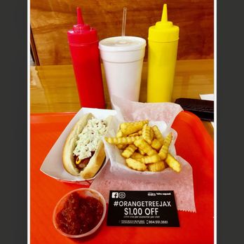 Orange Tree Hot Dogs - Hot Dogs Near Me - Jacksonville, Florida