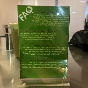 NOKturne Juice Bar & World Food - FAQ - Vegetarian Near Me - Houston, Texas