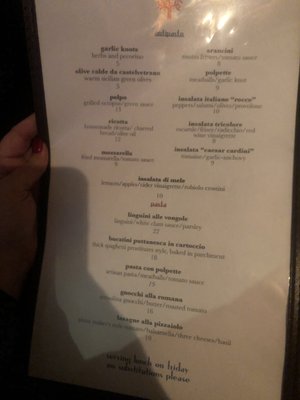 Menu photo 4 Rocco Rochester, NY
