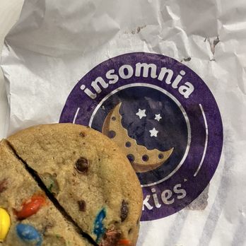 Insomnia Cookies - Classic with M&M'S - Desserts Near Me - Chicago, Illinois