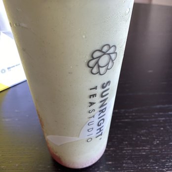 Sunright Tea Studio - Sunnyvale - Strawberry matcha latte - Bubble Tea Near Me - Sunnyvale, California