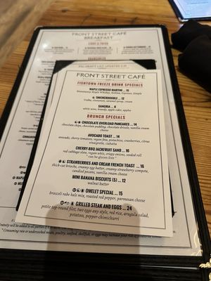 Menu photo 8 Front Street Cafe Philadelphia, PA