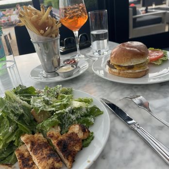 RH Rooftop Restaurant at RH Oak Brook - Caesar Salad, fries, and Cheeseburger - Breakfast & Brunch Near Me - Oak Brook, Illinois RH Rooftop Restaurant at RH Oak Brook - Caesar Salad, fries, and Cheeseburger - Breakfast & Brunch Near Me - Oak Brook, Illinois