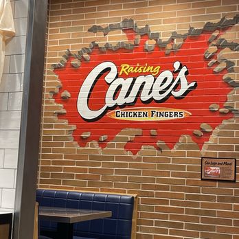 Raising Cane's Chicken Fingers - Cool mural on their wall - Fast Food Near Me - Canoga Park, California Raising Cane's Chicken Fingers - Cool mural on their wall - Fast Food Near Me - Canoga Park, California