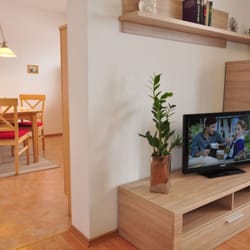Ferienwohnungen Kircher - Fewo Morgensonne Wohnzimmer offen zur Küche