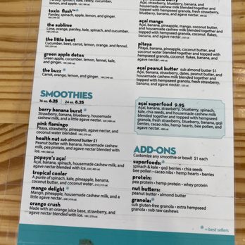 Nekter Juice Bar - Menu - Acai Bowls Near Me - Menifee, California Nekter Juice Bar - Menu - Acai Bowls Near Me - Menifee, California