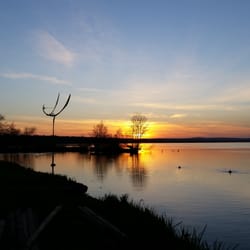 Schweer's Aalräucherei - was für eine Aussicht und dazu den leckeren Fisch