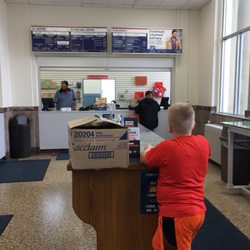 United States Post Office - The counter