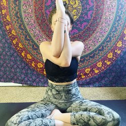 Yoga With Vanna - Sukhasana Garuda Arms