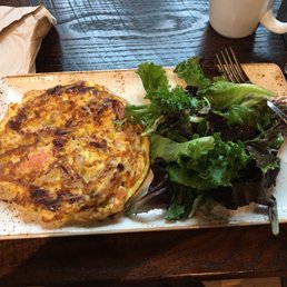 Smoked Salmon & Roasted Vegetable Frittata