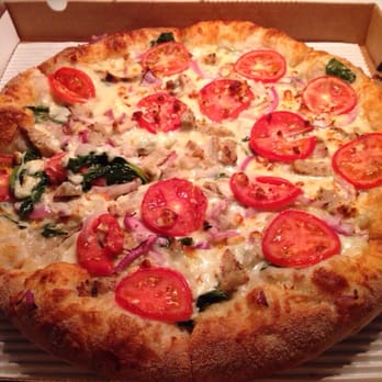 Marco's Pizza - Grilled chicken florentine (I added some hot sauce to it and it's yummy!) - Pizza Near Me - Lilburn, Georgia