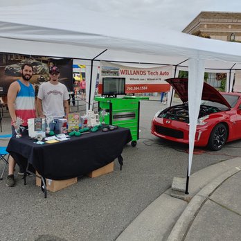 Willands Tech Auto - Chris and Marcus at the Ferndale Street Festival in 2019. - Auto Repair Near Me - Ferndale, Washington Willands Tech Auto - Chris and Marcus at the Ferndale Street Festival in 2019. - Auto Repair Near Me - Ferndale, Washington