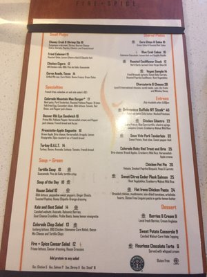 Menu photo 3 Fire + Spice Aurora, CO