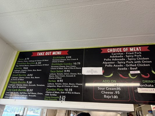 Menu photo 2 El Rincon Taqueria Hood River, OR