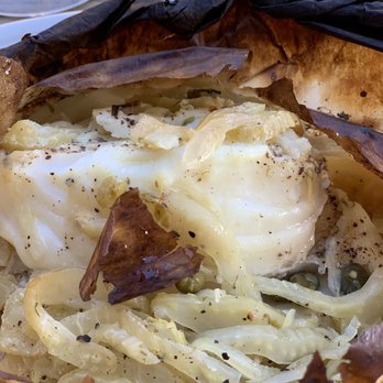 Como - Halibut in panchment - Italian Near Me - Kirkland, Washington Como - Halibut in panchment - Italian Near Me - Kirkland, Washington
