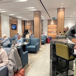 Plaza Premium Lounge - Seating options