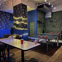Beer pong area~