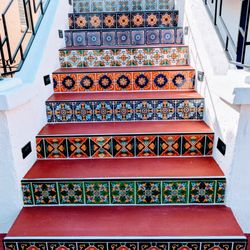 Talavera Ceramics and Tile - Talavera helped me design the tile project for my front steps.