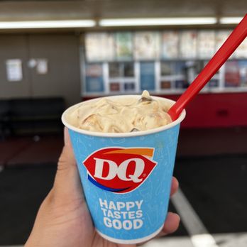 Dairy Queen Grill & Chill - Carmel Fudge Cheesecake (Blizzard of the Month Aug 2023) - Fast Food Near Me - Orangevale, California