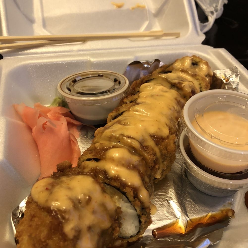 SUSHI THAI - Walk away roll. HUGE!! These pieces are like golf all size. Very good! - Sushi Bars Near Me - Hermitage, Tennessee SUSHI THAI - Walk away roll. HUGE!! These pieces are like golf all size. Very good! - Sushi Bars Near Me - Hermitage, Tennessee