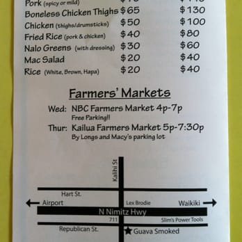 Guava Smoked - Catering Menu - Barbeque Near Me - Honolulu, Hawaii