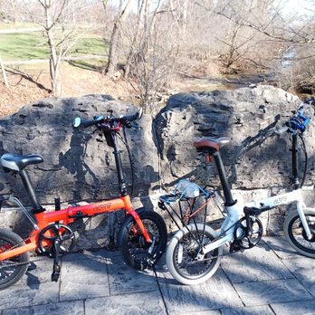 Citizen Bike - on the old stone bridge at Goat Island, Niagara Falls State Park - Bikes Near Me - Dania Beach, Florida