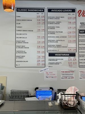 Menu photo 1 Vince's Deli Pasadena, CA