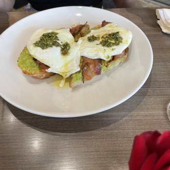 Weights + Measures - Avocado Toast with chimi - Bars Near Me - Houston, Texas Weights + Measures - Avocado Toast with chimi - Bars Near Me - Houston, Texas