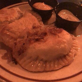 Jukebox - Spicy chicken pierogi - Bars Near Me - Cleveland, Ohio Jukebox - Spicy chicken pierogi - Bars Near Me - Cleveland, Ohio